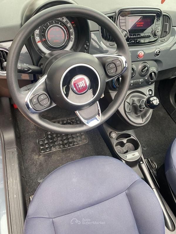 Usata Fiat 500 69 CV (50 kW) 2022 Gray Cabrio