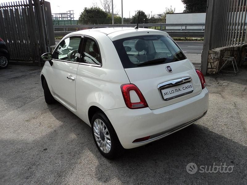 Usata Fiat 500 Lounge 69 CV (50 kW) 2018 Bianco Berlina