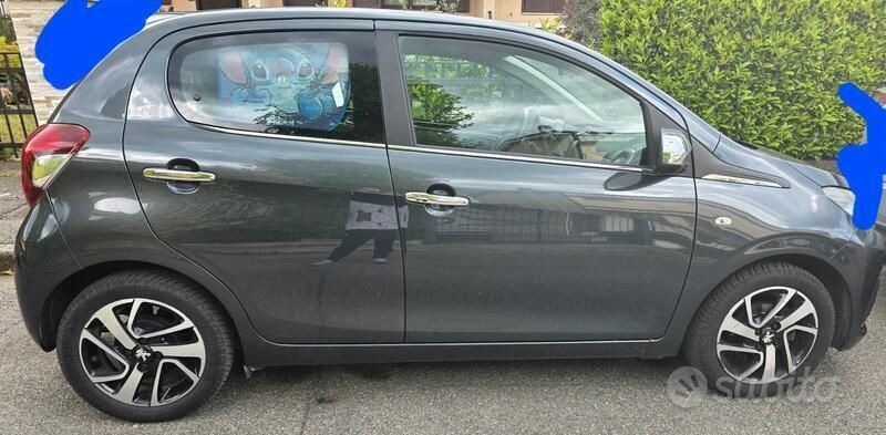 Usata Peugeot 108 82 CV (60 kW) 2015 Grigio Utilitaria