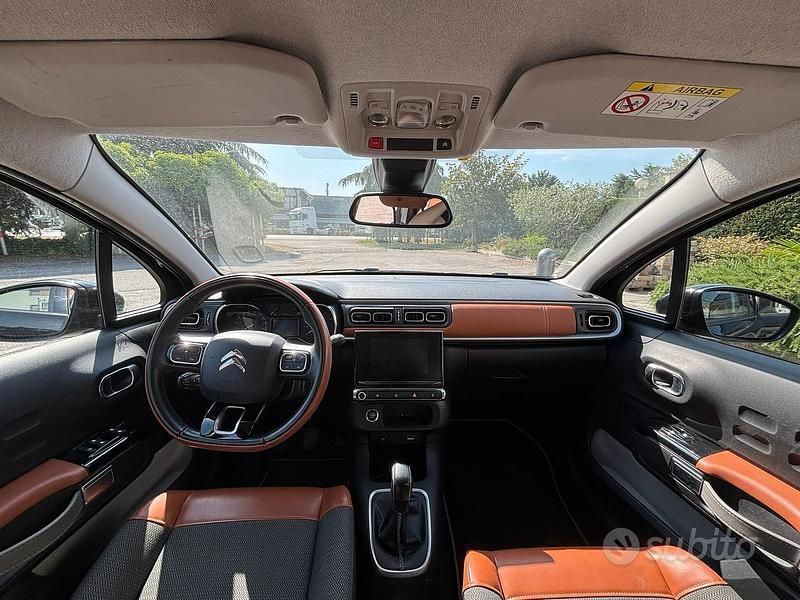 Usata Citroën C3 102 CV (75 kW) 2019 Nero Utilitaria