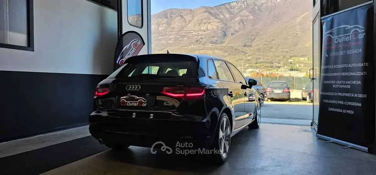 Usata Audi A3 110 CV (80 kW) 2016 Nero Berlina