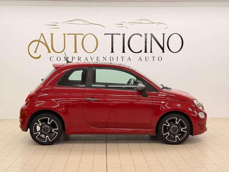 Usata Fiat 500 Sport 69 CV (50 kW) 2021 Rosso Utilitaria