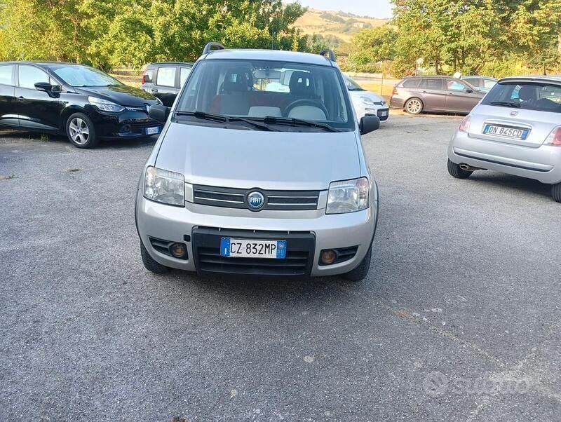 Usata Fiat Panda 4x4 Climbing 69 CV (50 kW) 2006 Argento Utilitaria