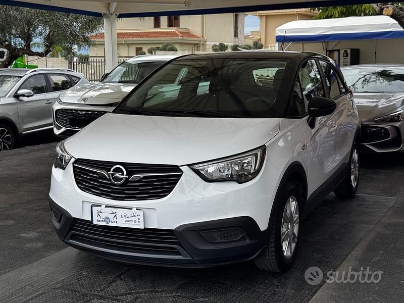 Usata Opel Crossland X Innovation 82 CV (60 kW) 2020 Bianco SUV