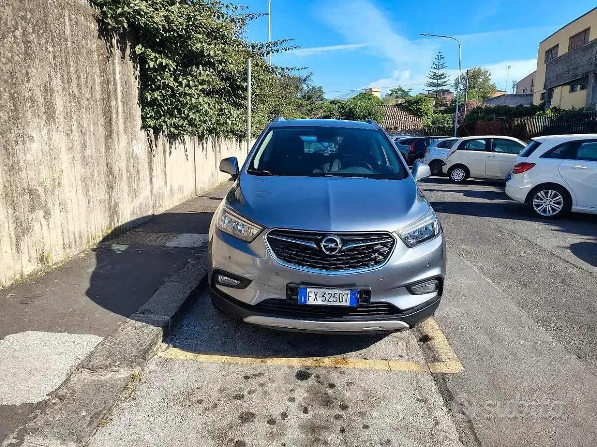 Usata Opel Mokka X 110 CV (80 kW) 2019 Grigio SUV