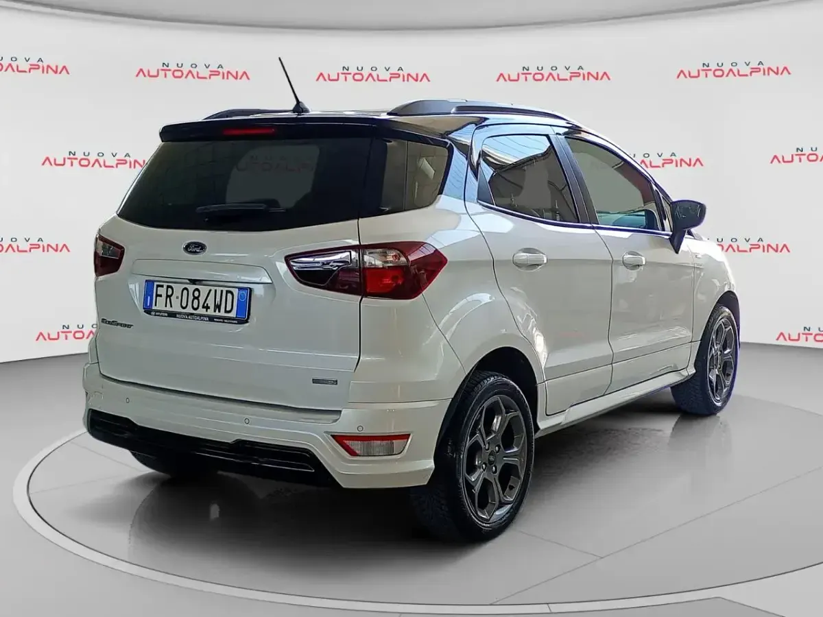 Usata Ford Ecosport ST-Line 94 CV (69 kW) 2018 Bianco  tetto nero SUV