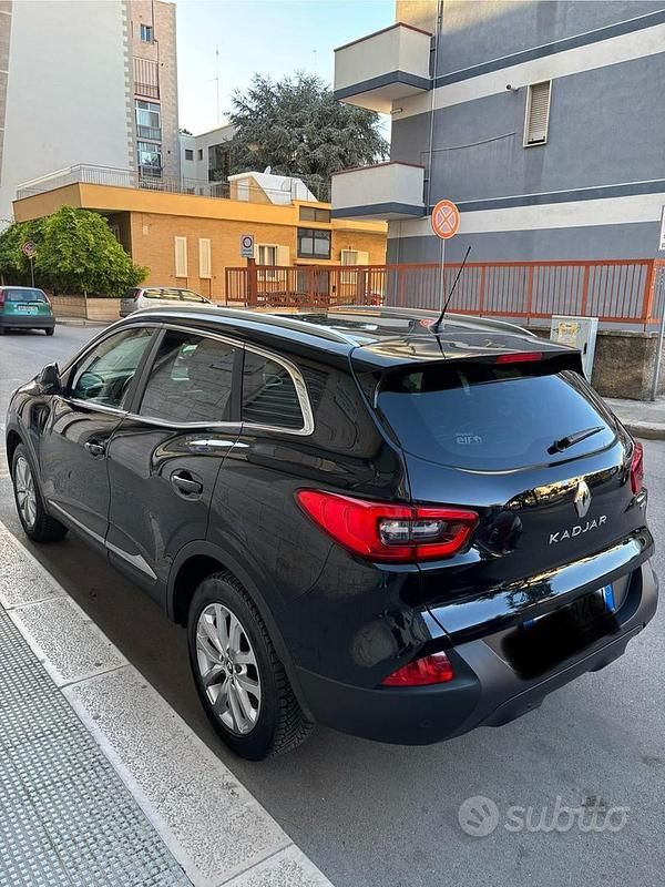 Usata Renault Kadjar 110 CV (80 kW) 2017 Nero SUV