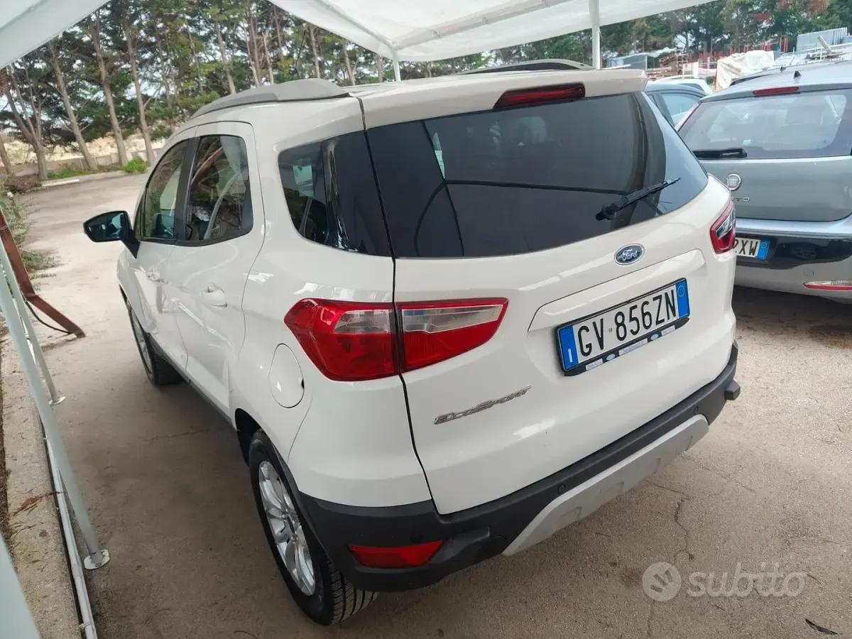 Usata Ford Ecosport Titanium 95 CV (69 kW) 2016 Bianco SUV