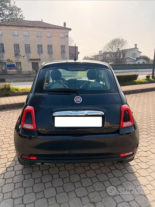 Usata Fiat 500 Pop 69 CV (50 kW) 2019 Nero Utilitaria