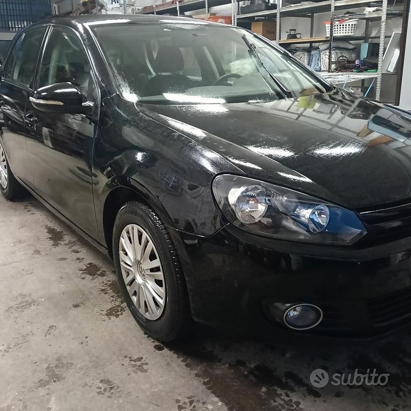 Usata VW Golf 122 CV (89 kW) 2012 Nero Berlina
