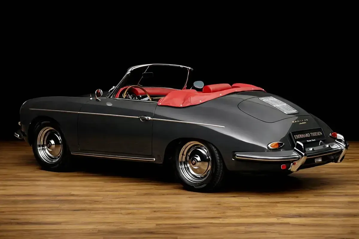 Usata Porsche 356 B 60 CV (44 kW) 1961 Grigio Cabrio