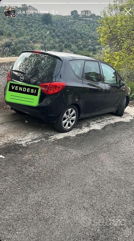 Usata Opel Meriva 110 CV (80 kW) 2011 Nero Monovolume