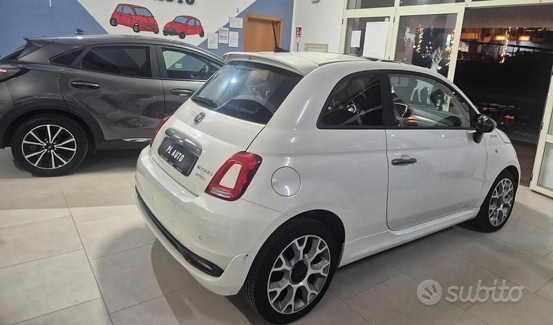 Usata Fiat 500 Sport 69 CV (50 kW) 2021 Bianco Berlina