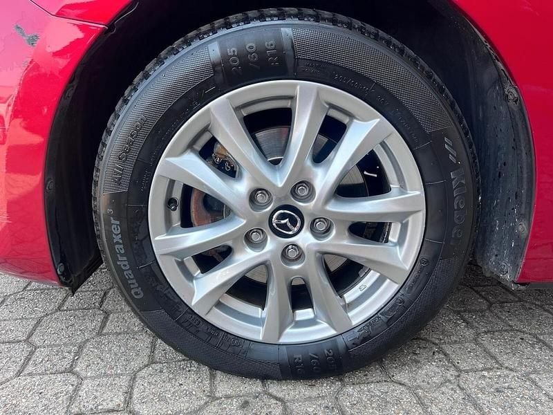 Usata Mazda 3 Evolve 105 CV (77 kW) 2017 Rosso Berlina