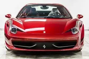 Usata Ferrari 458 570 CV (419 kW) 2015 Rosso Cabrio