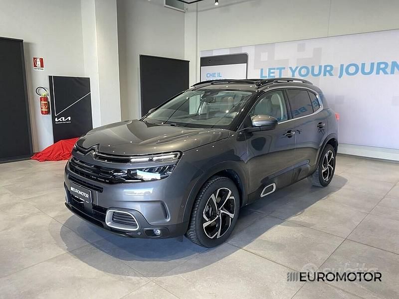 Grigio Usata 2022 Citroën C5 Aircross Shine SUV | 21.200 € (Buon prezzo) - Immagine 1/4