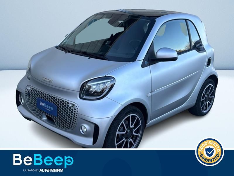 Nero metallizzato Usata 2021 Smart ForTwo Electric Drive | 14.500 € (Molto cara) - Immagine 1/3