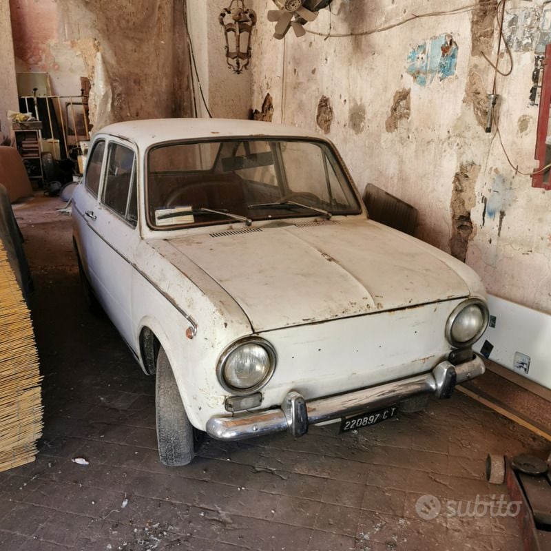 Usata Fiat 850 1970 Bianco Berlina