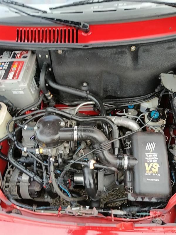 Usata Fiat 500 Young 1998 Rosso Utilitaria