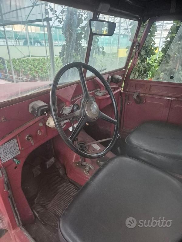 Usata Fiat Campagnola 1987 Rosso Berlina