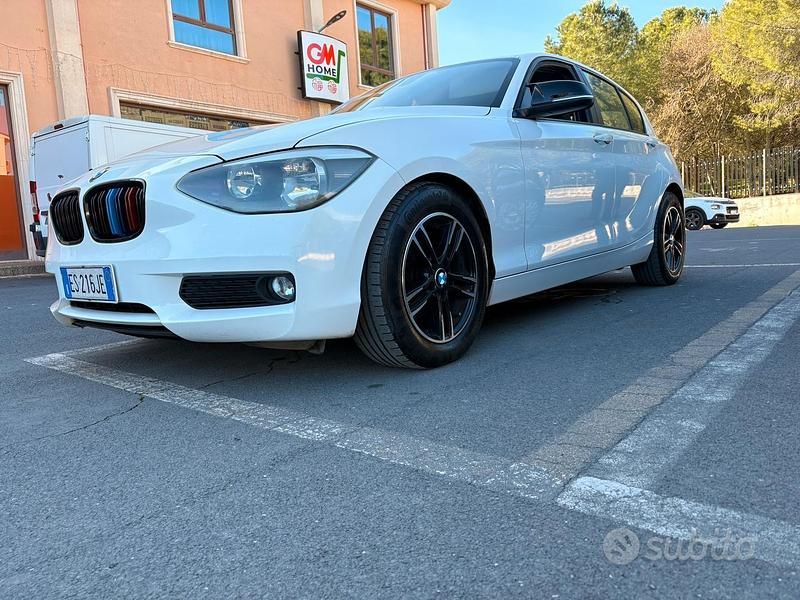 Usata BMW 118 Efficient Dynamics 2013 Bianco Utilitaria