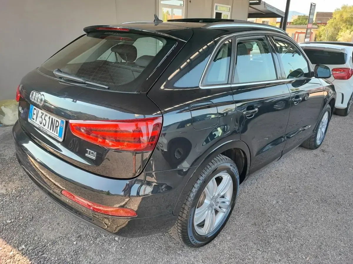 Usata Audi Q3 S-Line 140 CV (102 kW) 2014 Nero SUV