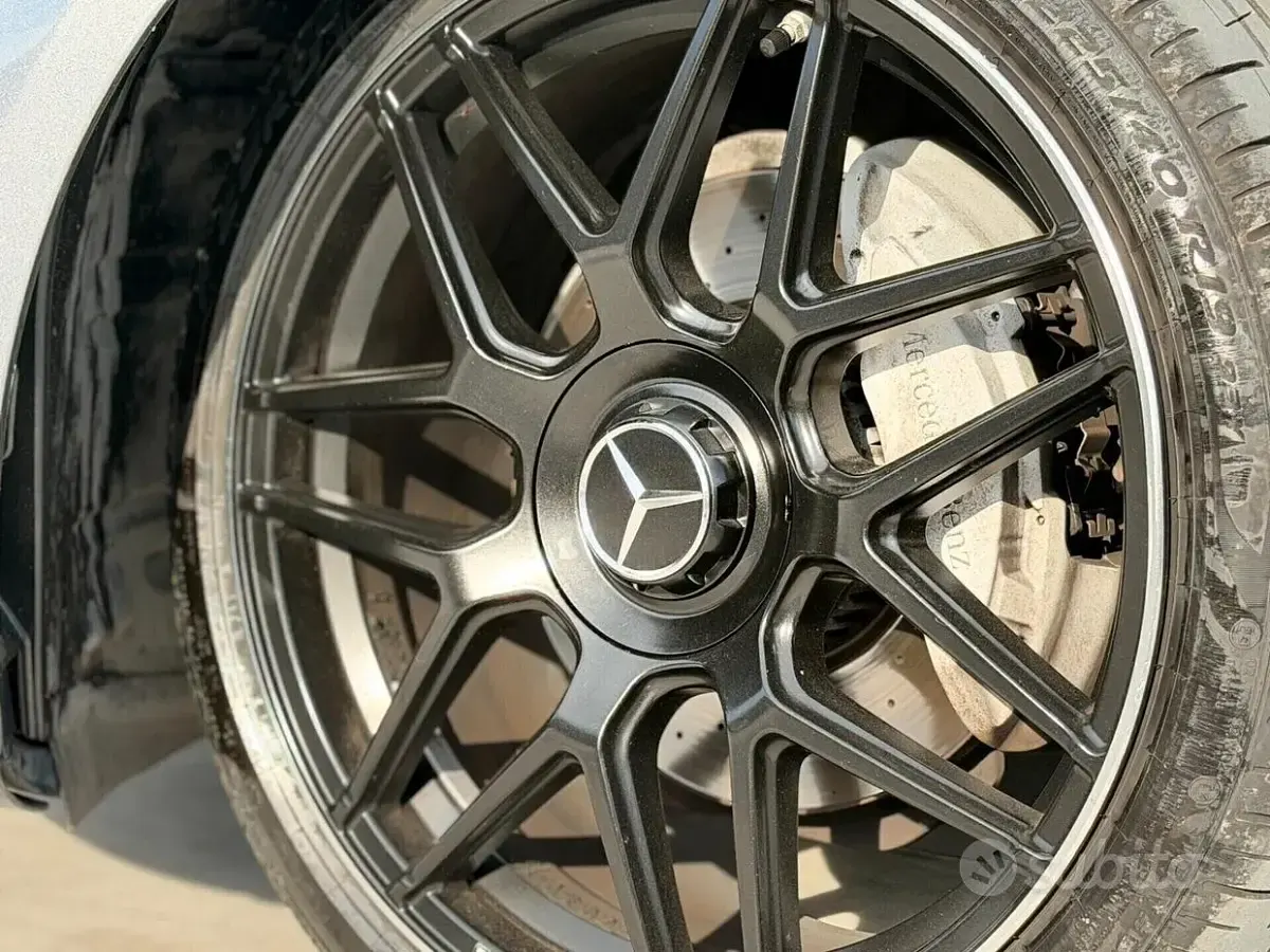 Usata Mercedes C220 Premium 170 CV (125 kW) 2018 Grigio Coupé