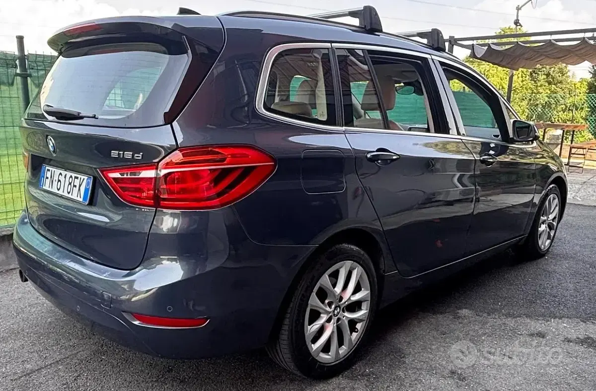 Usata BMW 218 150 CV (110 kW) 2018 Blu Station wagon