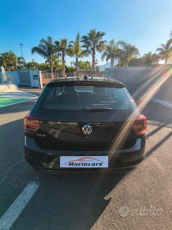 Usata VW Polo Comfortline 80 CV (58 kW) 2018 Nero Utilitaria