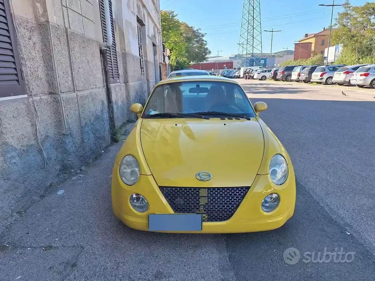 Usata Daihatsu Copen 87 CV (63 kW) 2007 Giallo Cabrio