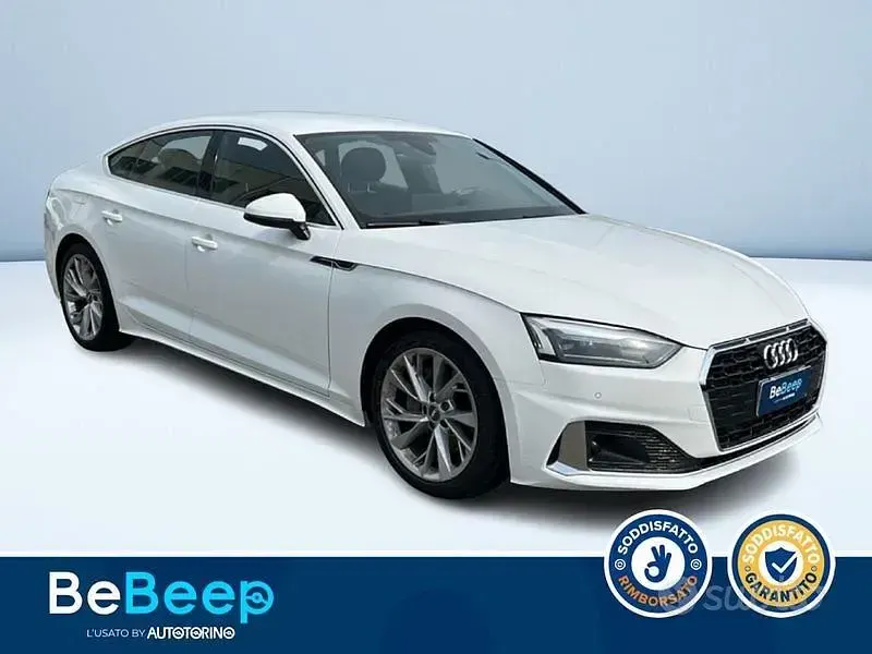 Usata Audi A5 Sportback Advanced Plus 204 CV (150 kW) 2020 Bianco Utilitaria