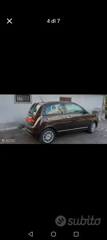 Usata Lancia Ypsilon 69 CV (50 kW) 2007 Marrone Utilitaria