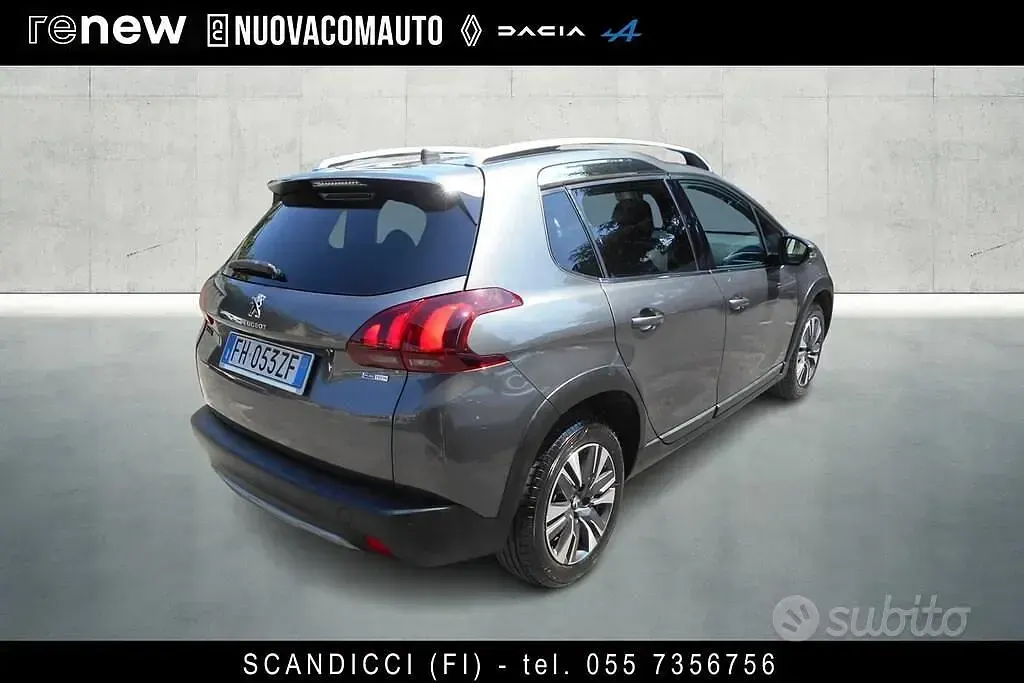 Usata Peugeot 2008 Allure 82 CV (60 kW) 2017 Grigio SUV