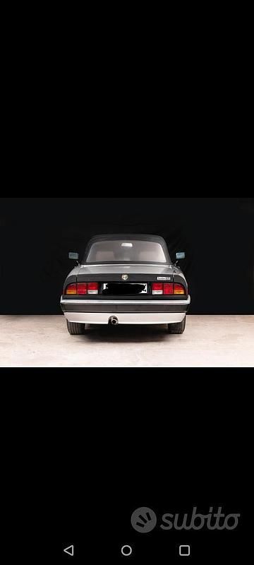 Usata Alfa Romeo Spider 128 CV (94 kW) 1986 Cabrio