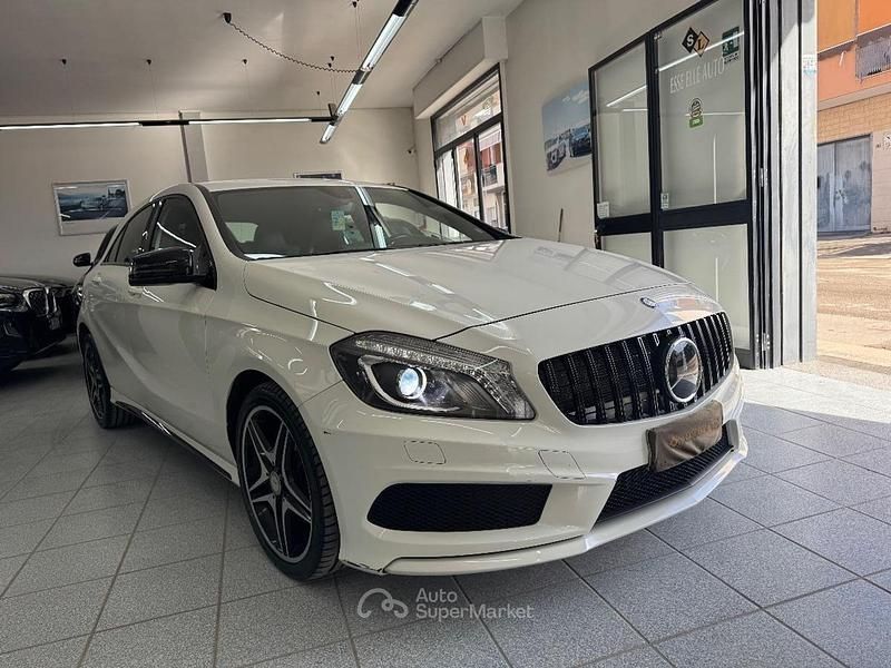 Usata Mercedes A180 Premium 110 CV (80 kW) 2013 Bianco Coupé