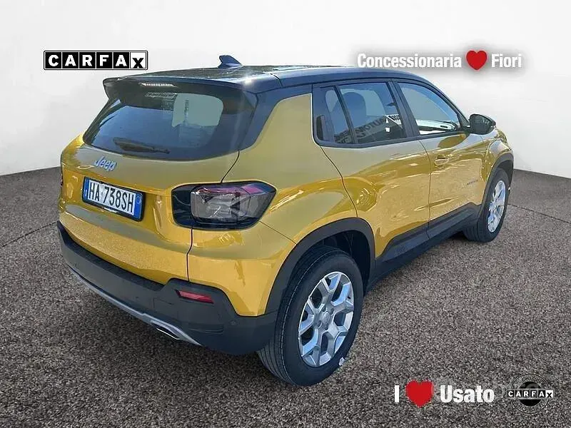 Nuova Jeep Avenger Altitude 101 CV (74 kW) 2025 Giallo SUV
