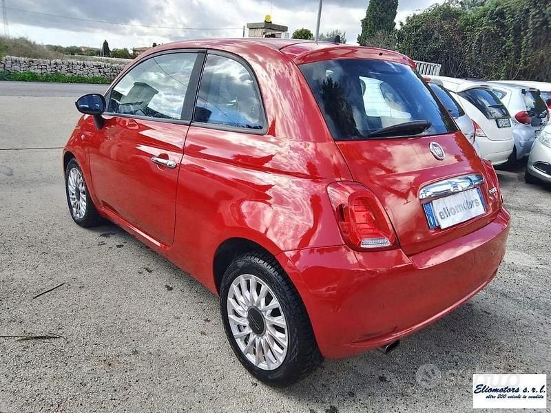 Usata Fiat 500 Lounge 70 CV (51 kW) 2021 Rosso Utilitaria