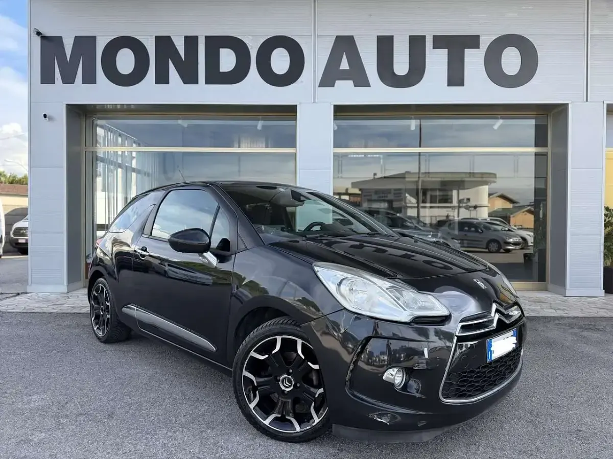Usata Citroën DS3 So Chic 92 CV (67 kW) 2012 Nero Coupé