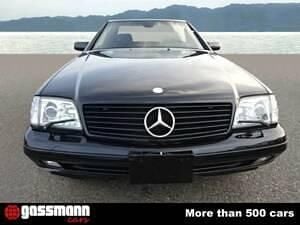 Usata Mercedes SL320 231 CV (169 kW) 1996 Nero Cabrio