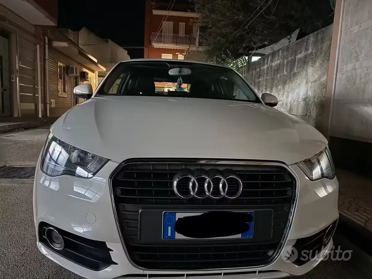 Usata Audi A1 2015 Bianco Utilitaria