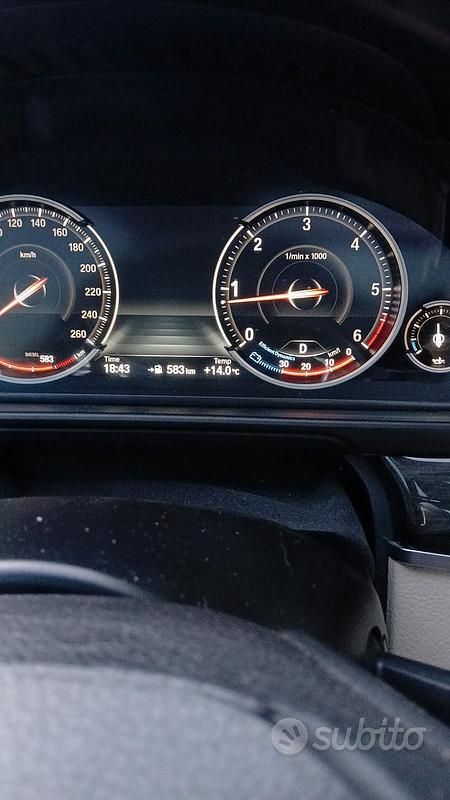 Usata BMW 520 2013 Blu Berlina