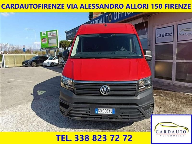 Usata VW Crafter 140 CV (102 kW) 2021 Rosso Furgone