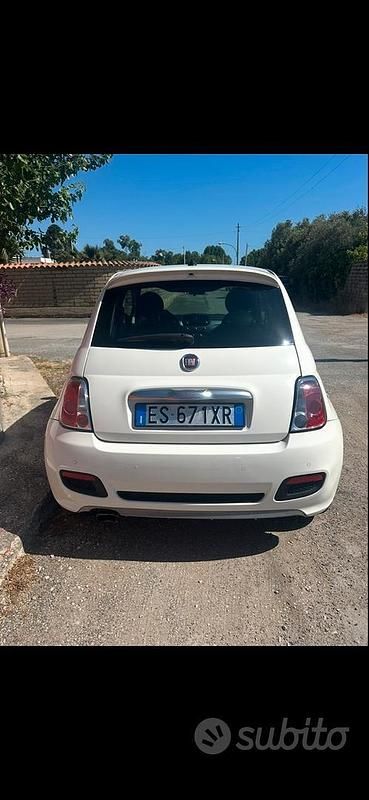 Usata Fiat 500S 69 CV (50 kW) 2013 Bianco Utilitaria
