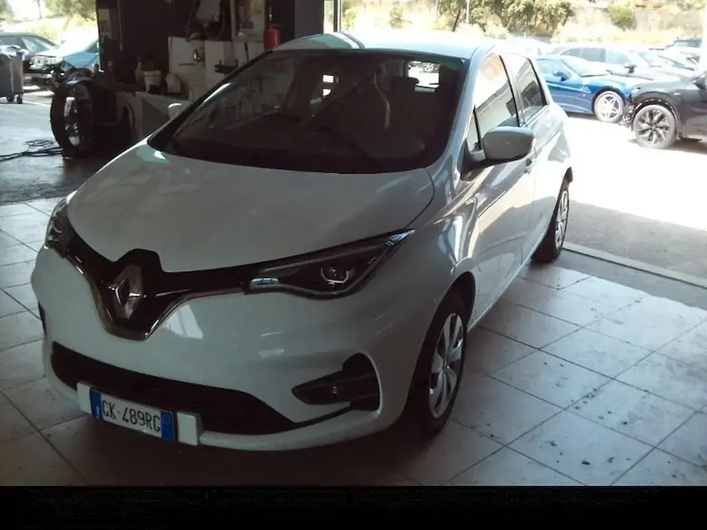 Usata Renault Zoe Business 50 kW (69 CV) 2022 Bianco Utilitaria