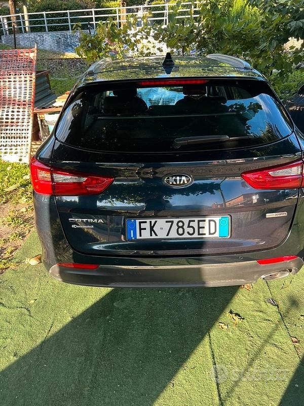 Begagnad Kia Optima 141 HK (103 kW) 2017 Blå Kombi