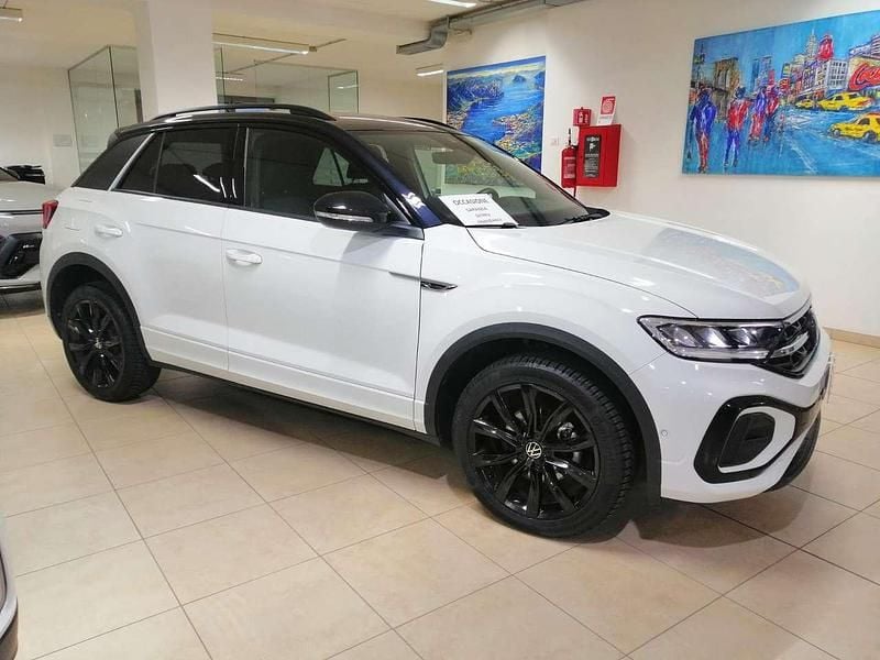 Usata VW T-Roc R 110 CV (80 kW) 2022 Pure white tetto nero SUV