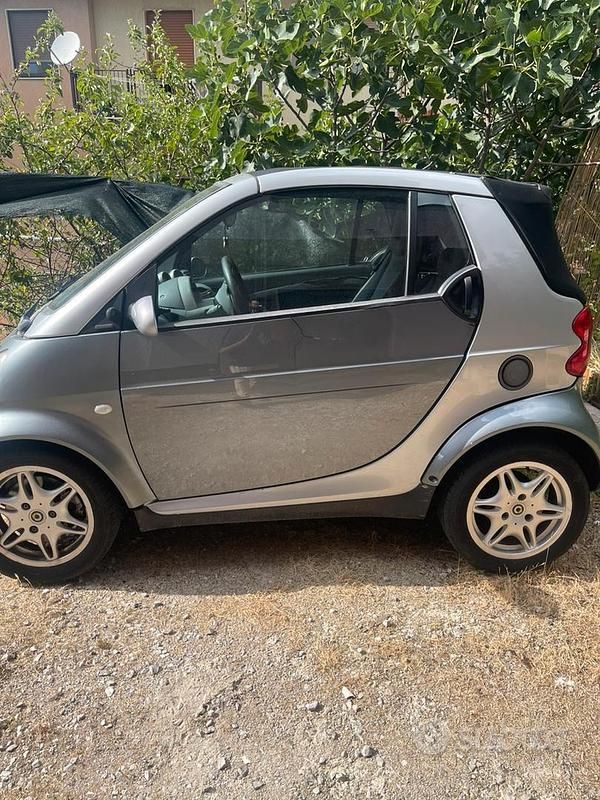 Usata Smart ForTwo Cabrio 61 CV (44 kW) 2004 Grigio Cabrio