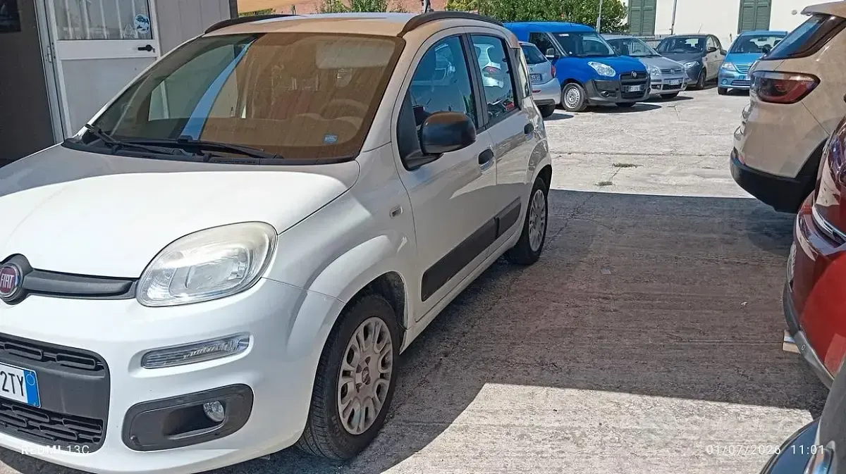 Usata Fiat Panda Pop 69 CV (50 kW) 2013 Bianco Utilitaria