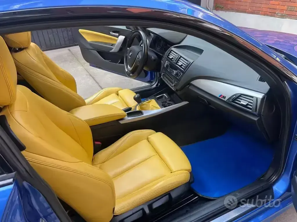 Usata BMW 120 M Sport 184 CV (135 kW) 2013 Blu metallizzato Utilitaria