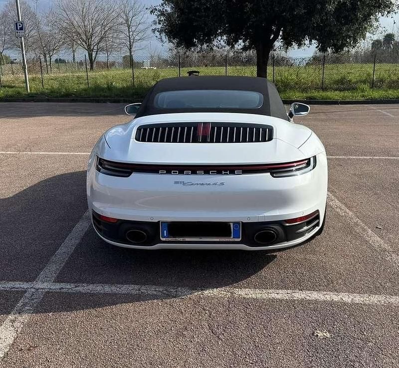 Usata Porsche 911 Carrera 4S Cabriolet 450 CV (330 kW) 2020 Bianco Cabrio